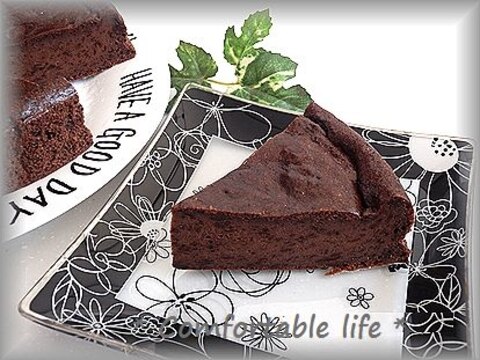 ☆彡簡単ヘルシー!お豆腐チョコケーキ